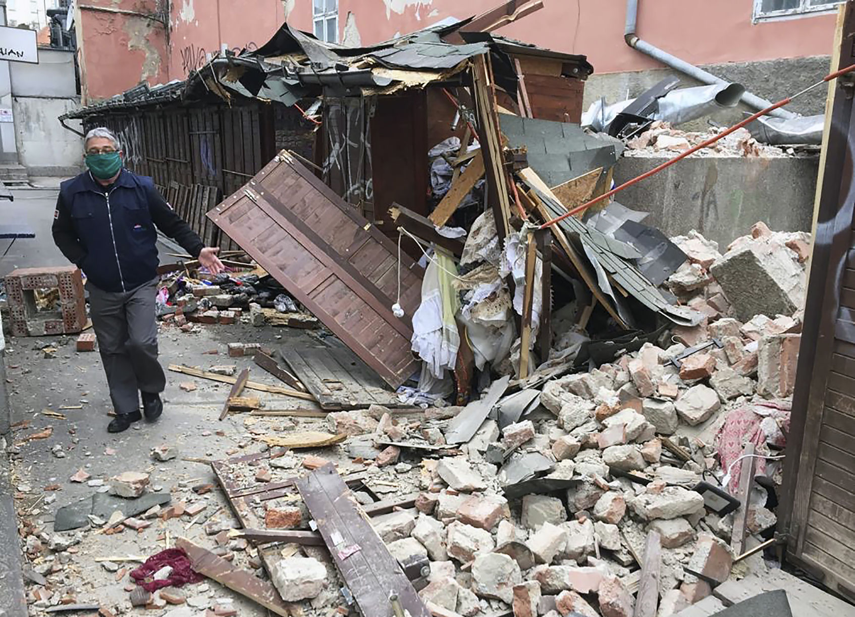 APTOPIX Croatia Earthquake